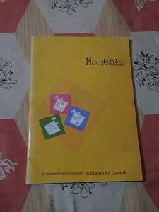 Class 9 English Moments Textbook CBSE