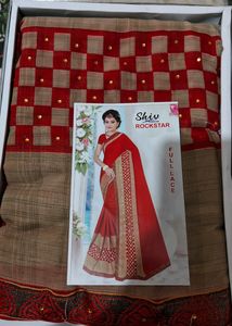 Red Saree