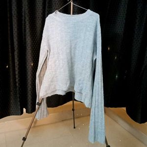 Baby Blue Knit Sweater