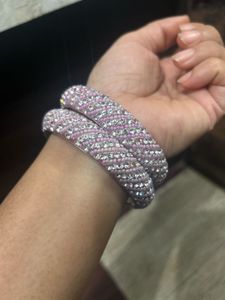 Sparkling Beaded Bangles