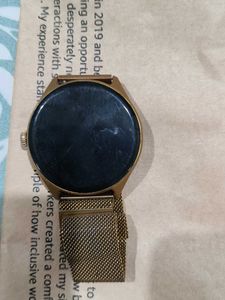 Elegant Gold smart Watch by fire-boltt
