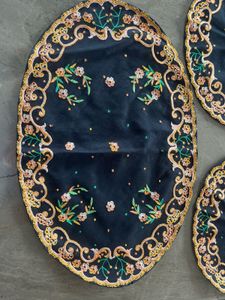 Embroidered Table Mats (Set of 3)
