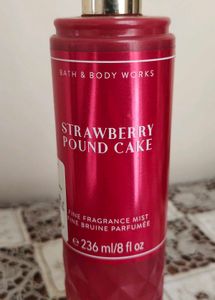 Bath and Body Works Strawberry Pound Cake Mist