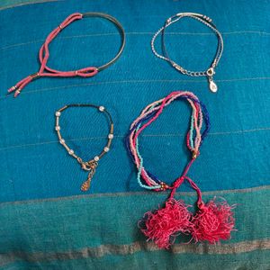 accessorize london bracelet stack