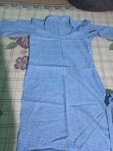 2 Blue &amp;White Check Suit And 1  Salwar 💰🛒⏩SALE