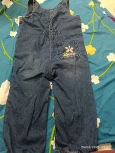 18-24 Months Denim Jumpsuit(used Twice)