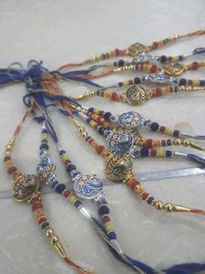 Unique Dancing Peacock Rakhi set of 2