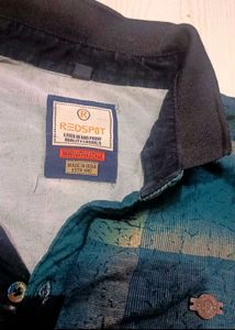 Patterned Polo Shirt