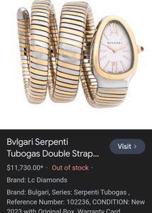 Bvlgari  Serpenty Watch