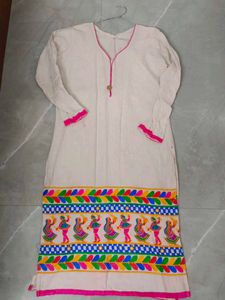 Elegant Embroidered Kurta