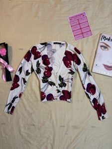 ✧ ˚🍒cherry fall cardigan୭ ✧ ˚. ᵎᵎ