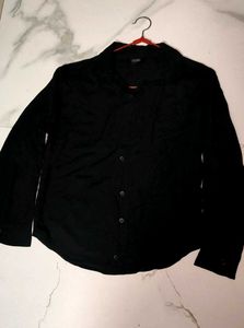 Black Button-Down