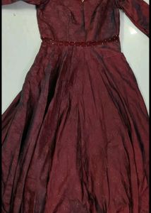 Designer Gown With Dupatta