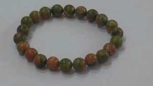 Natural Unakite crystal bracelet ✨️