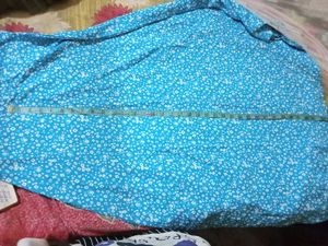 totally new dress not used,sky Blue Floral Maxi D