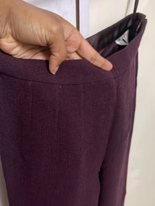 New Burgundy/Maroon Formal Pants
