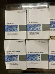 CFA L1 2025 Books