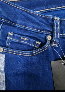 ONLY Sheen Stripes Skinny Fit Jeans