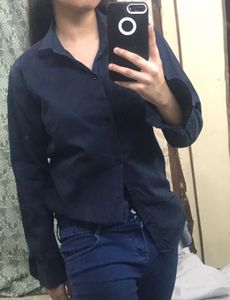 Navy Blue Shirt