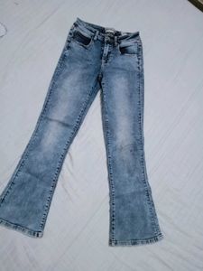 Flare Leg Denim Jeans