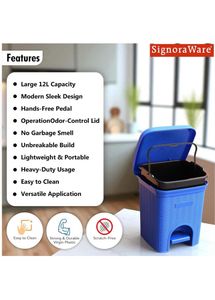 Blue Pedal Bin for home &amp; kitchen