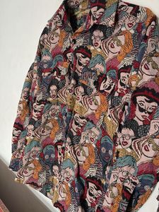 Unique Patterned Button-Down Shirt