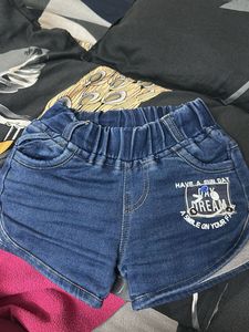 Denim Shorts For Kids