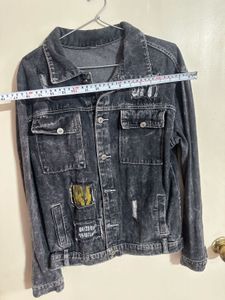 Distressed Denim Jacket