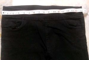 Comfy Charcoal Black Jeggings