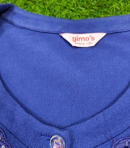 Imported Elegant Blue Cardigan