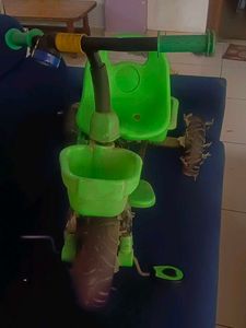 Tricycle With Storage Basket