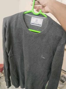 Men&#39;s Grey Knit Sweater