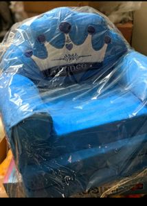 Kids Prince Theme Folding Sofa Bed Cum Arm Chair