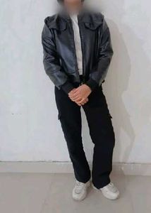 Stylish Black Leather Jacket