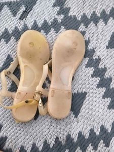 Elegant Jelly Thong Sandals