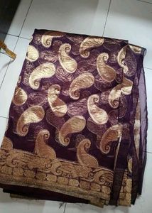 Brownish Saree