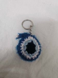 Homemade Crochet 🧿 keychain