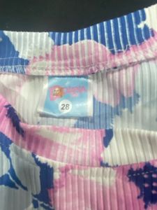 Cute Floral Top &amp; Pink Pants Set