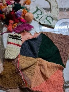 Left Over Wool, Potli &amp; Books