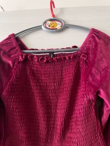 Heavy Velvet Top Brand New