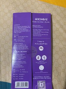 Wax Strips And Hair Removal Cream