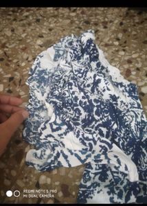 Patterned Off-Shoulder Dress