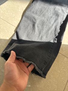 Sassafras charcoal ripped Jeans