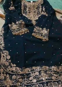 Elegant Embroidered Ethnic Dress