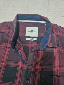 Tom Tailor Rust Color Shirt (Size L)