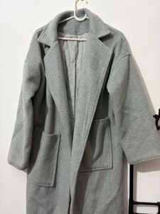 Grey Oversized Coat