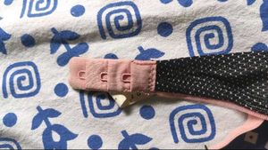 Enamor Black &amp; Pink Heavily Padded Underwired Push