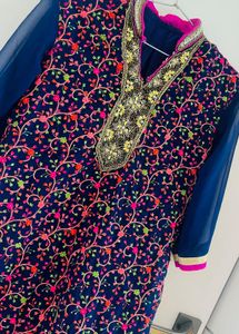 Chikankari Stone Work Kurta