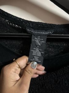 Black Asymmetrical Top