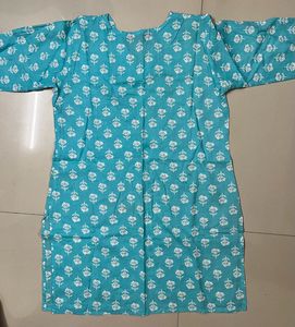 Light Blue Short Kurta